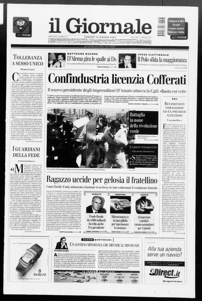 Il giornale : quotidiano del mattino